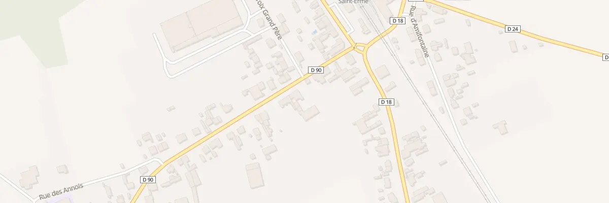 Plan du 9 Av de la Gare à Saint-Erme-Outre-et-Ramecourt