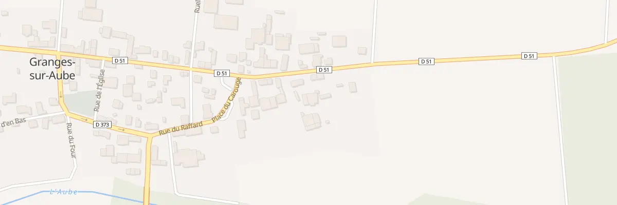 Plan du 10 Rue des Tilleuls à Granges-sur-Aube