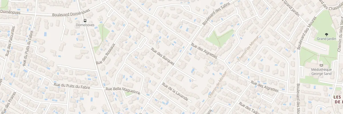 Plan du 466 Bd des Salins à Villeneuve-lès-Maguelone