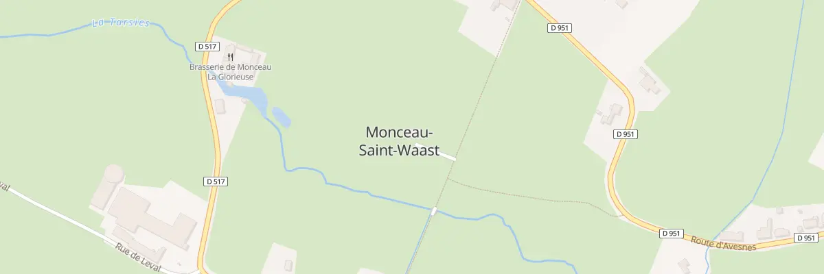 Plan du 120 La Place à Monceau-Saint-Waast
