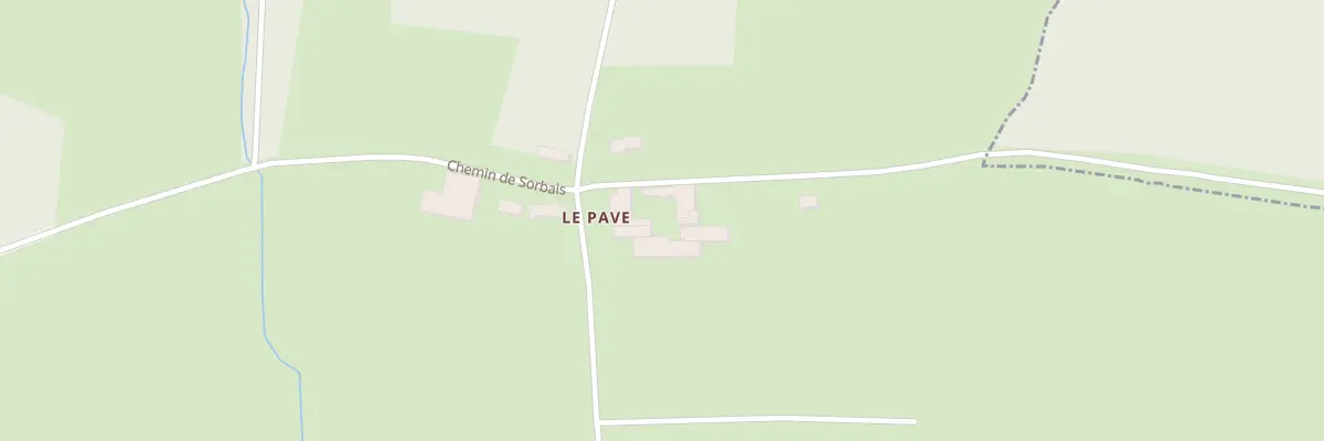 Plan du 4 Le Pave à Erloy