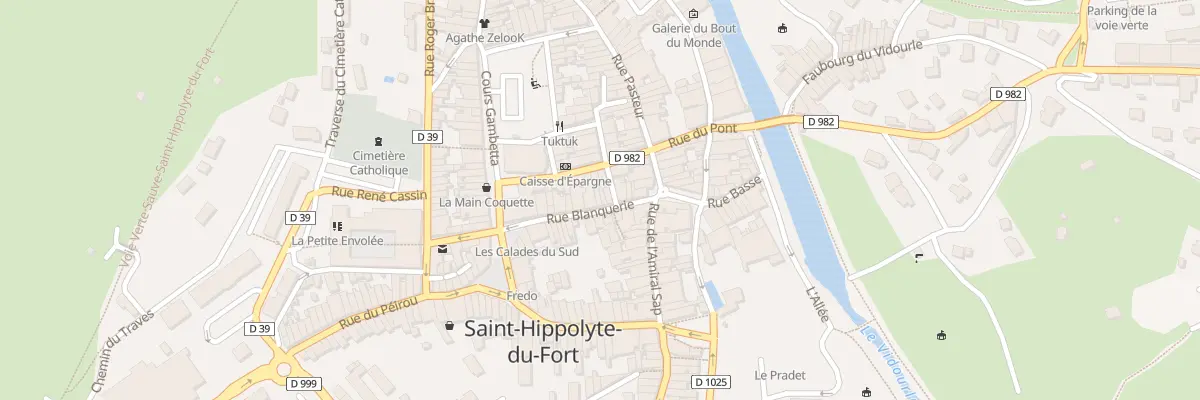 Plan du 7 Rue Blanquerie à Saint-Hippolyte-du-Fort