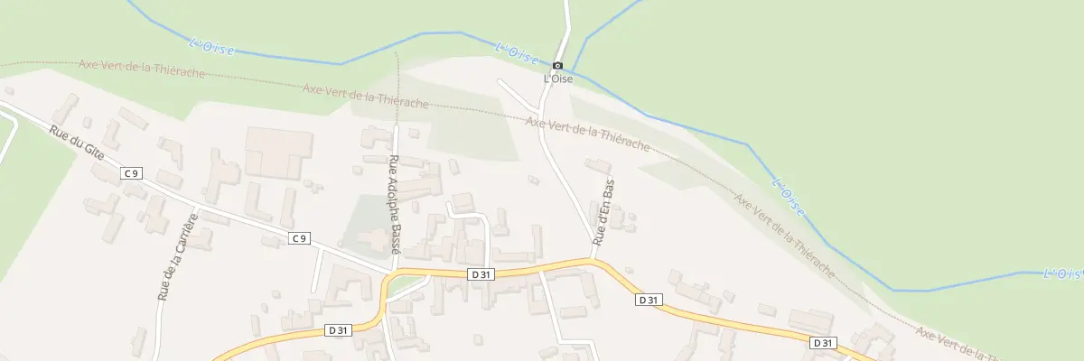 Plan du 5001 Rue du Pave d’Erloy à Autreppes