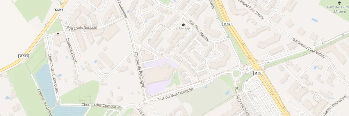Plan du 90 Rue Tatius à Montpellier