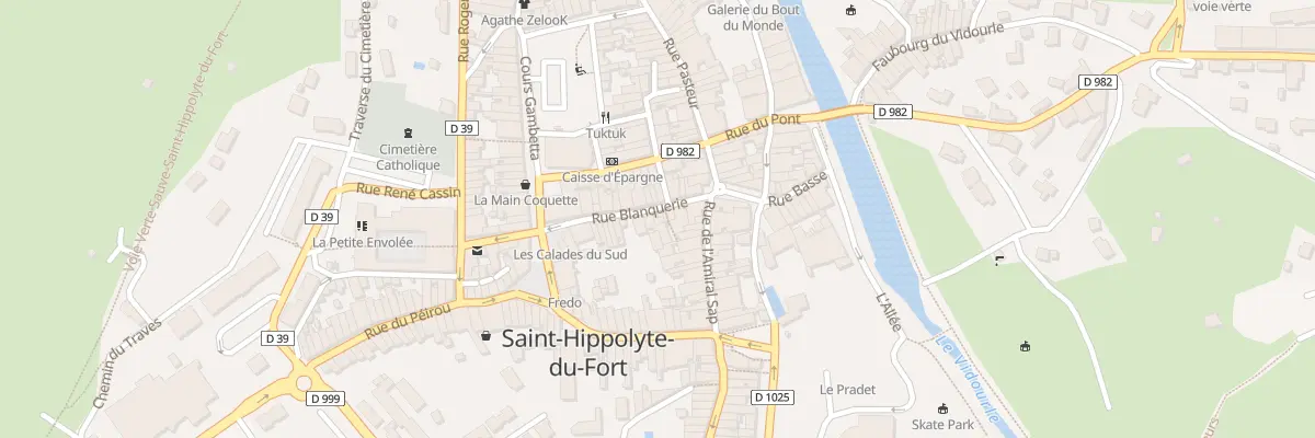 Plan du 10 Rue Blanquerie à Saint-Hippolyte-du-Fort