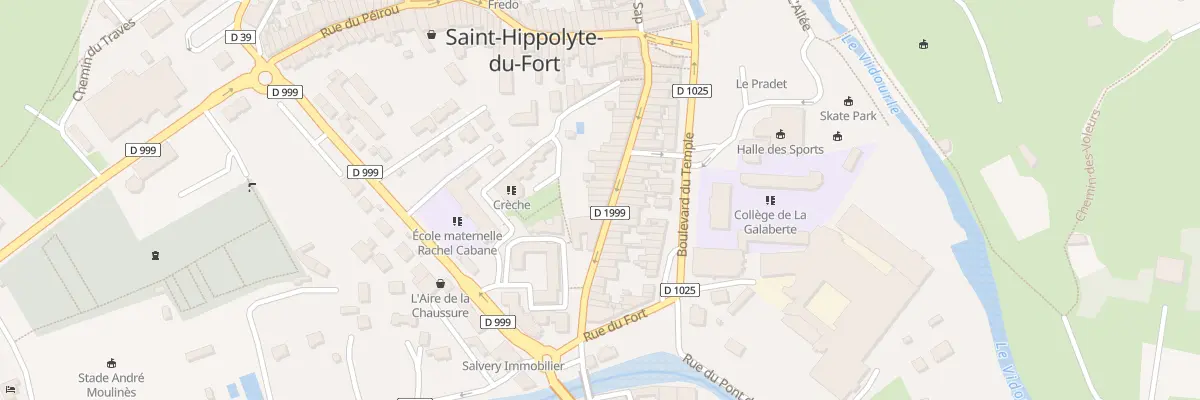 Plan du 41 Rue Fondeville à Saint-Hippolyte-du-Fort