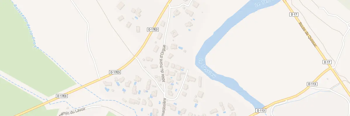Plan du 5368 La Roumanissiere au Triadou