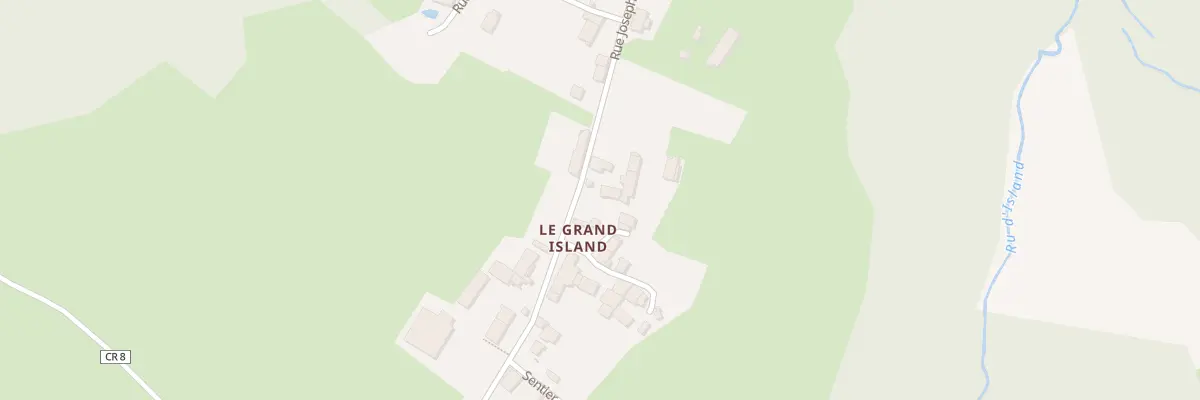Plan du 1 Rue du Puits à Island