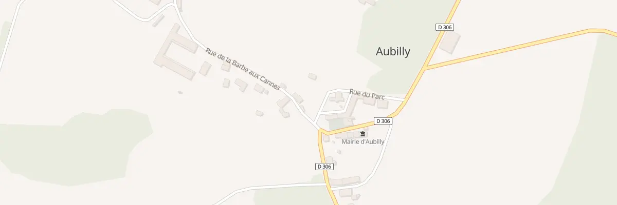 Plan du 2 Rue du Chateau à Aubilly