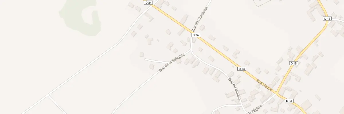 Plan du 2 Rue de la Métairie à Bucey-en-Othe