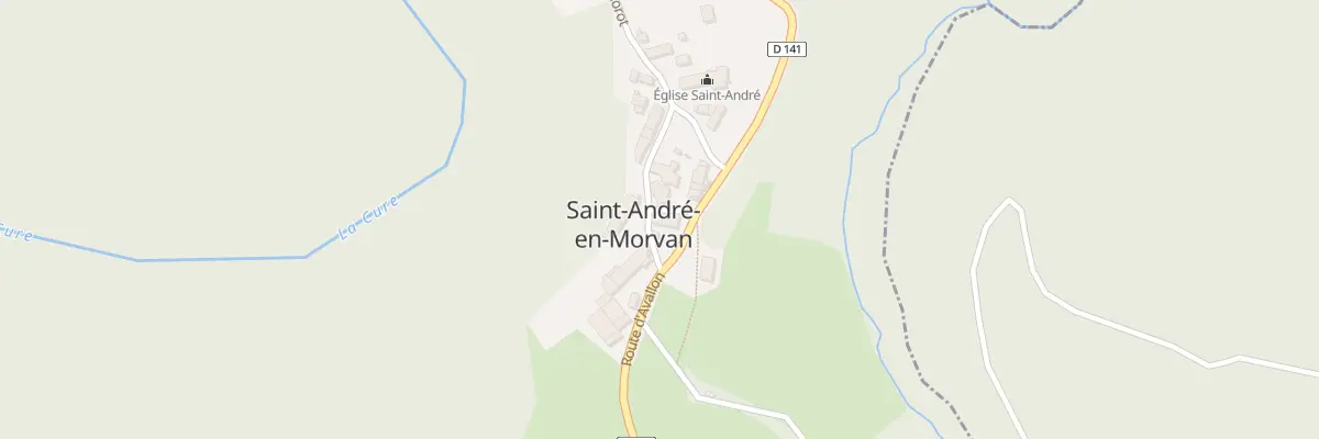 Plan du 3 Rue des Ecoliers à Saint-André-en-Morvan