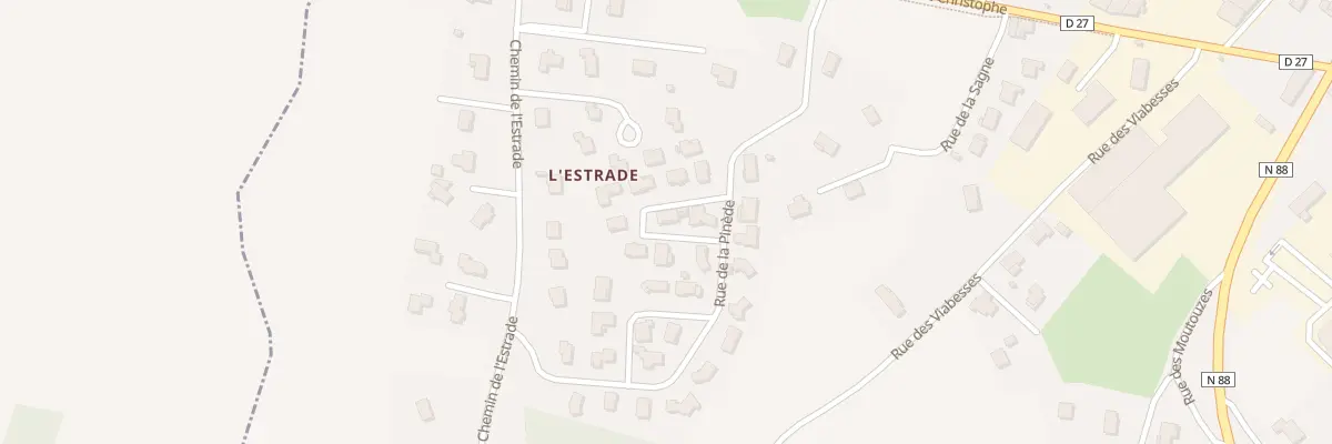 Plan du 14 Rue de la Pinéde à Cussac-sur-Loire