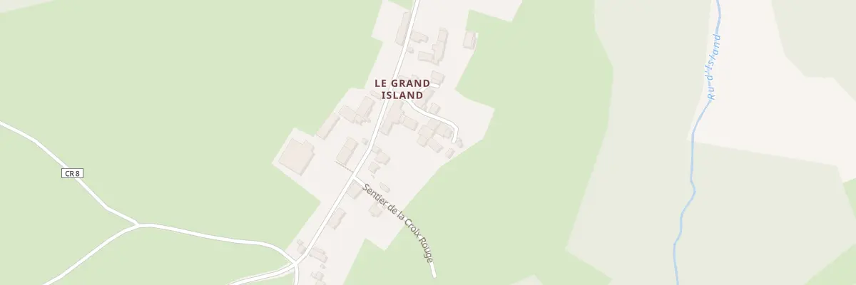 Plan du 8 Rue du Puits à Island