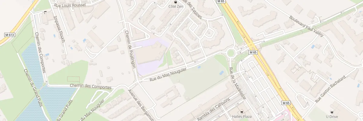Plan du 57 Rue Jules Mazarin à Montpellier