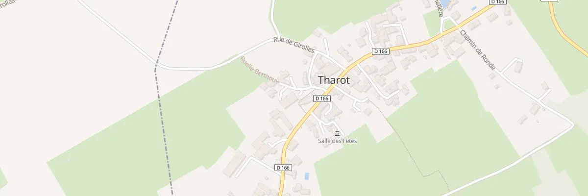 Plan du 2 Rle Berthoux à Tharot