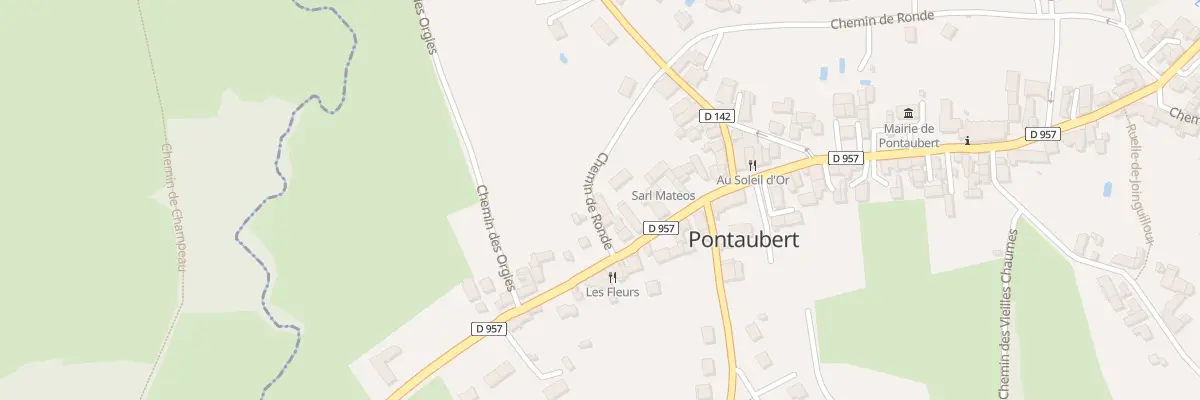 Plan du 27 Chem de Ronde à Pontaubert