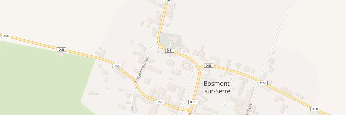 Plan du 3 Rue de l’Eglise à Bosmont-sur-Serre