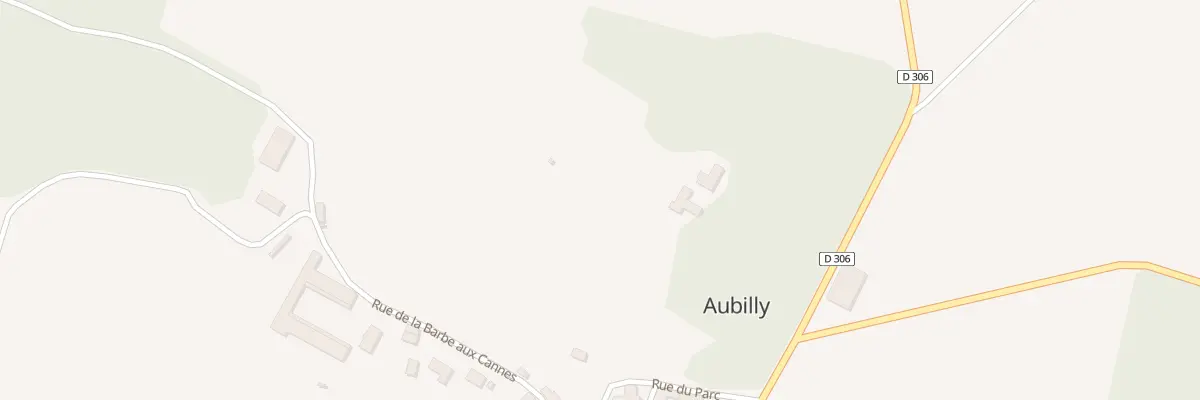 Plan du 1 Rue du Parc à Aubilly