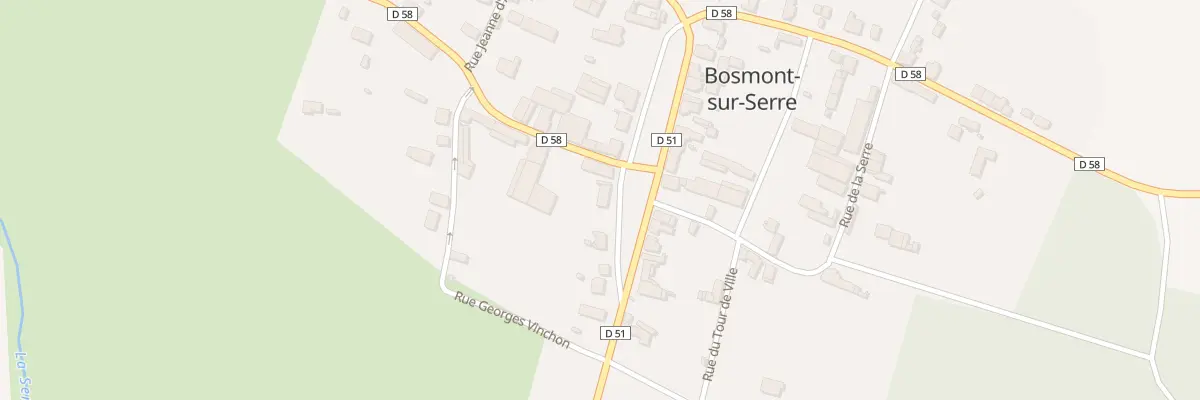 Plan du 4 Rue Humbert de la Tour du Pin à Bosmont-sur-Serre
