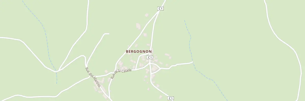 Plan du 299 Rte de la Terre Rouge à Altier