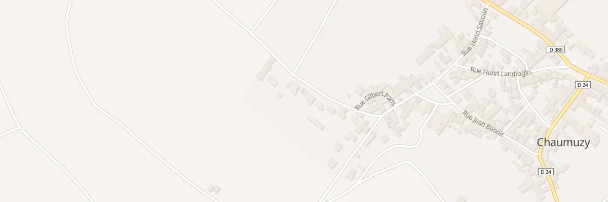 Plan du 7 Rue des Vignes à Chaumuzy