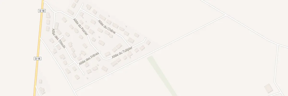 Plan du 12 All du Tulipier à Étoges