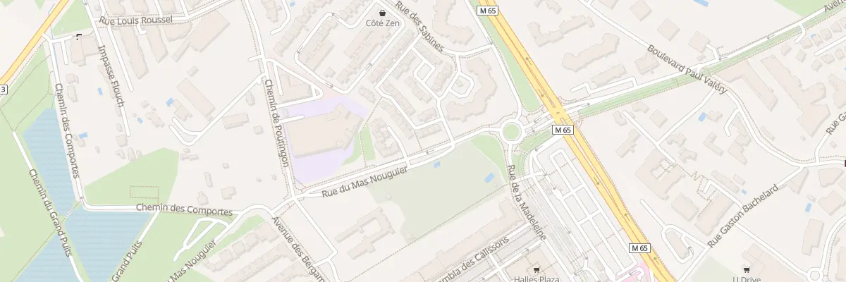 Plan du 170 Rue Tatius à Montpellier
