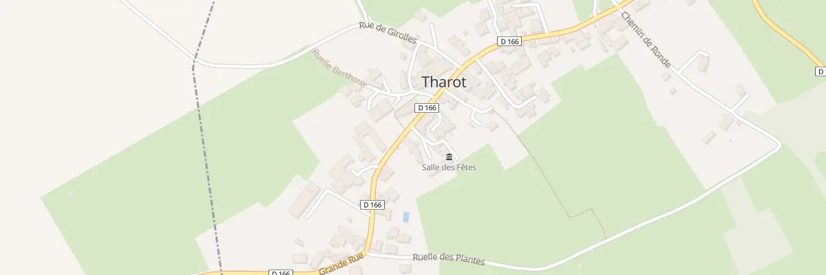 Plan du 15 Gr Grande Rue à Tharot