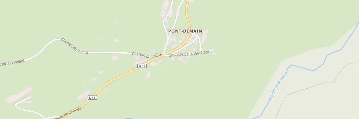 Plan du 42 Imp de la Verchère à Saint-Bonnet-des-Quarts