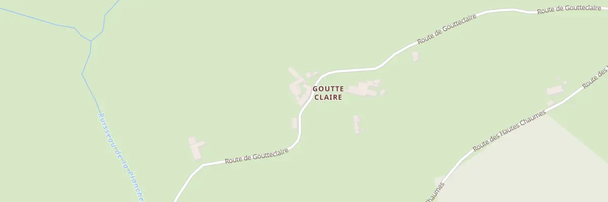 Plan du 2752 Rte de Goutteclaire à Sauvain