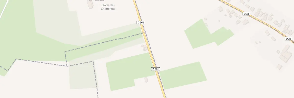 Plan du 2437 Rte d’Aulnoye à Monceau-Saint-Waast