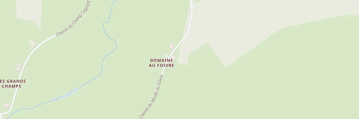 Plan du 177 Domaine au Foivre à Sermages