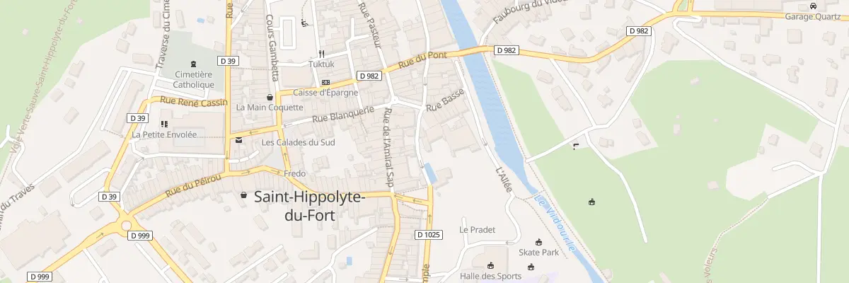 Plan du 1 Rue Jacques Boudon à Saint-Hippolyte-du-Fort
