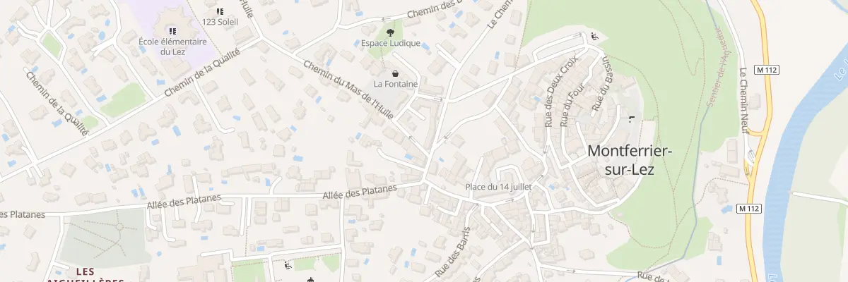 Plan du 3 Che Neuf à Montferrier-sur-Lez