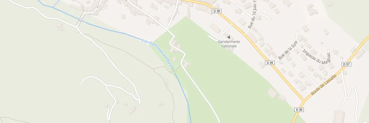 Plan du 5572 La Baraque et Les Plaines à Lasalle