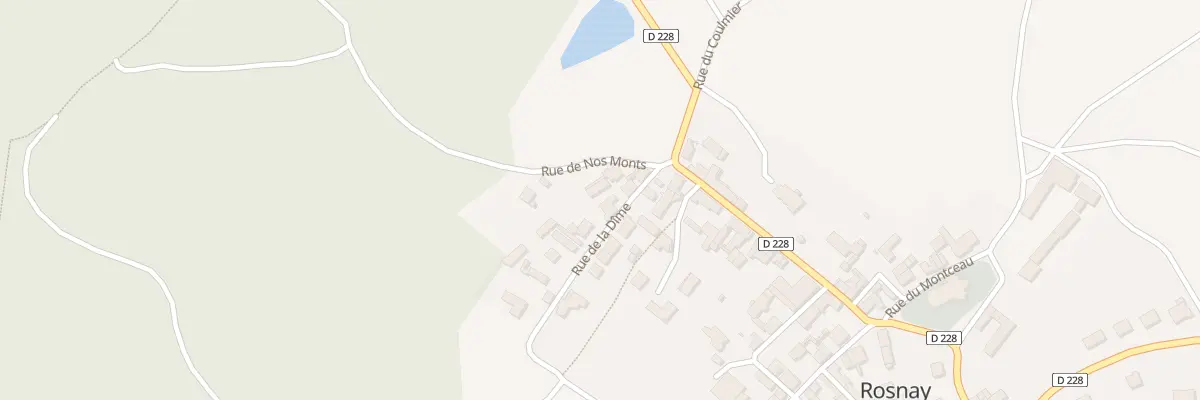 Plan du 4 Rue de la Dime à Rosnay
