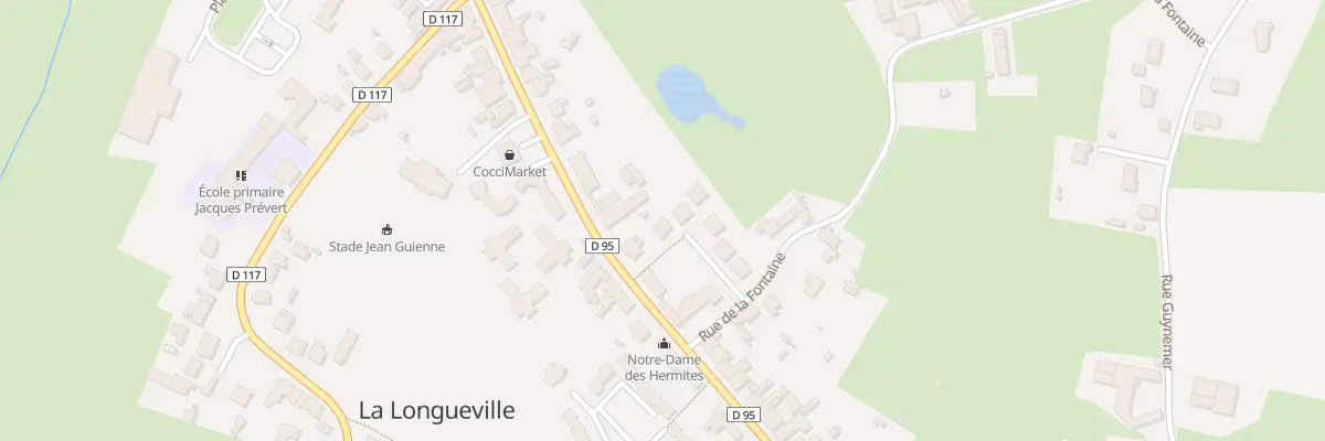 Plan du 6 Rue des Deux Etangs à La Longueville