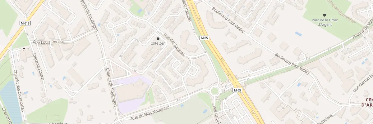 Plan du 265 Rue Tatius à Montpellier