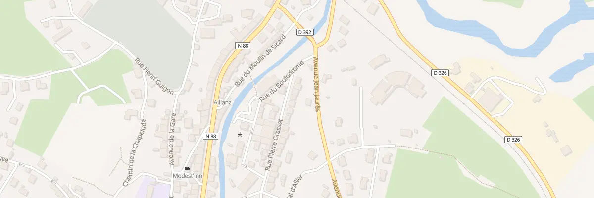Plan du 30 Rue Pierre Grasset à Langogne