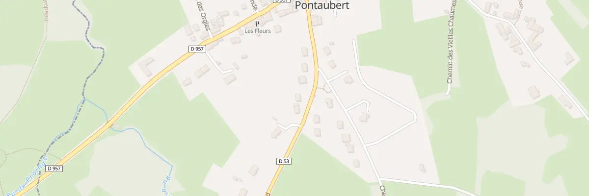Plan du 12 Rte d’Island à Pontaubert
