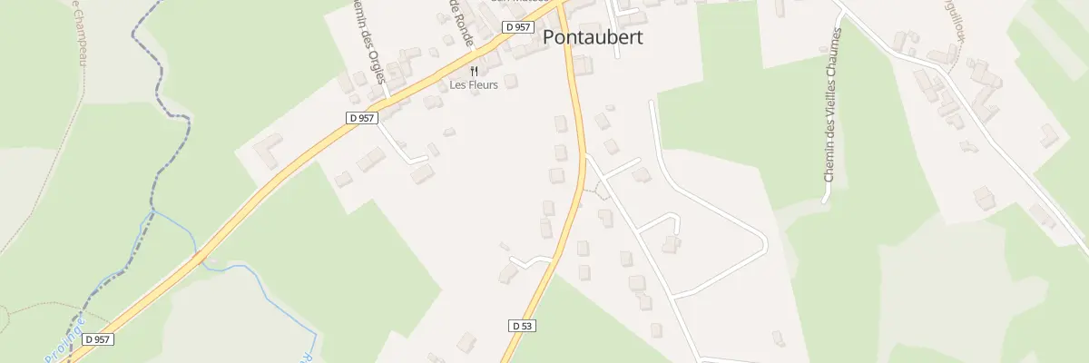 Plan du 10 Rte d’Island à Pontaubert
