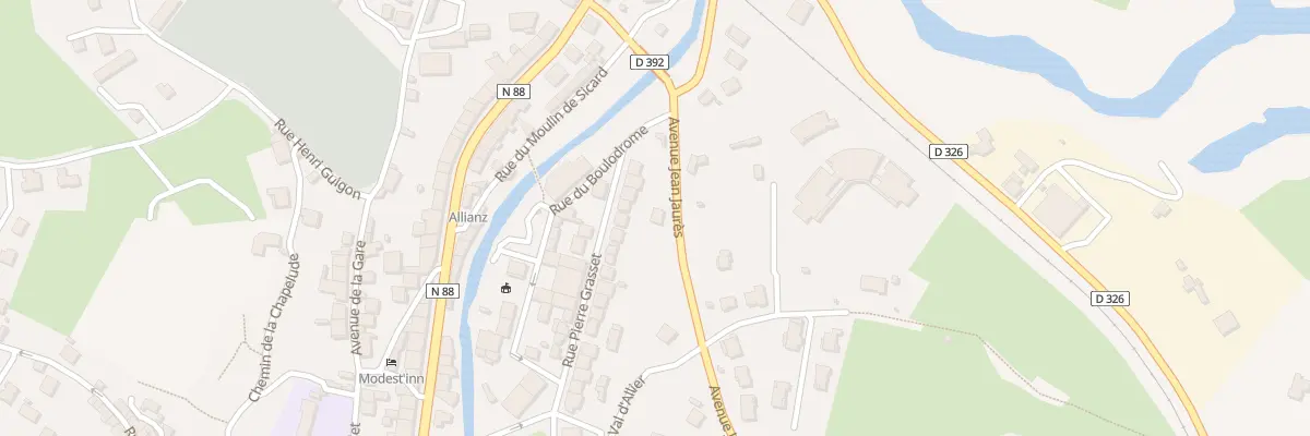 Plan du 28B Rue Pierre Grasset à Langogne