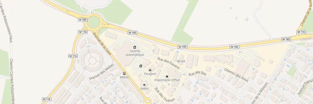 Plan du 122 Rue des Fusains à Villeneuve-lès-Maguelone