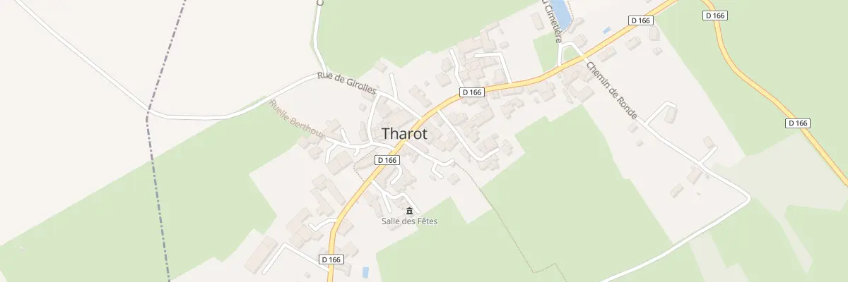 Plan du 16 Gr Grande Rue à Tharot