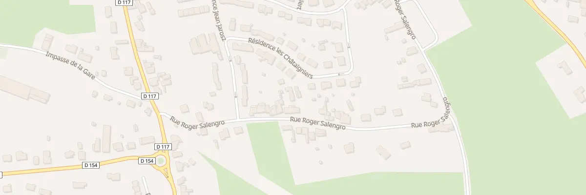 Plan du 20 Rue Roger Salengro à La Longueville
