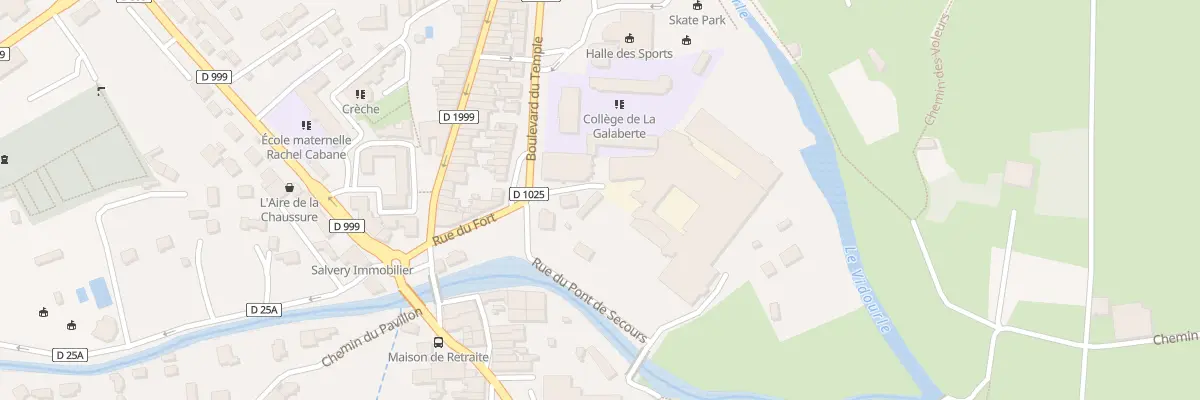 Plan du 9001 Rue du Fort à Saint-Hippolyte-du-Fort