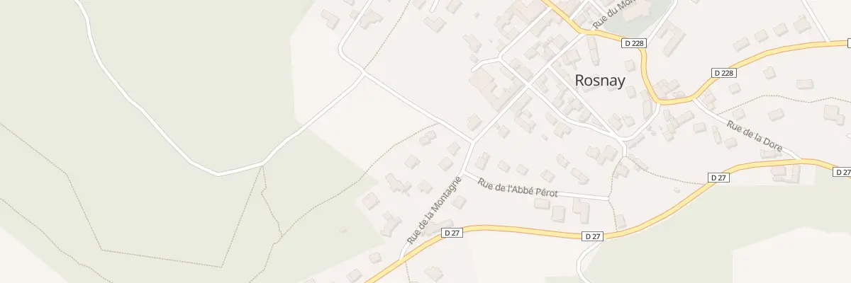 Plan du 1 Che du Bois des Hazains à Rosnay