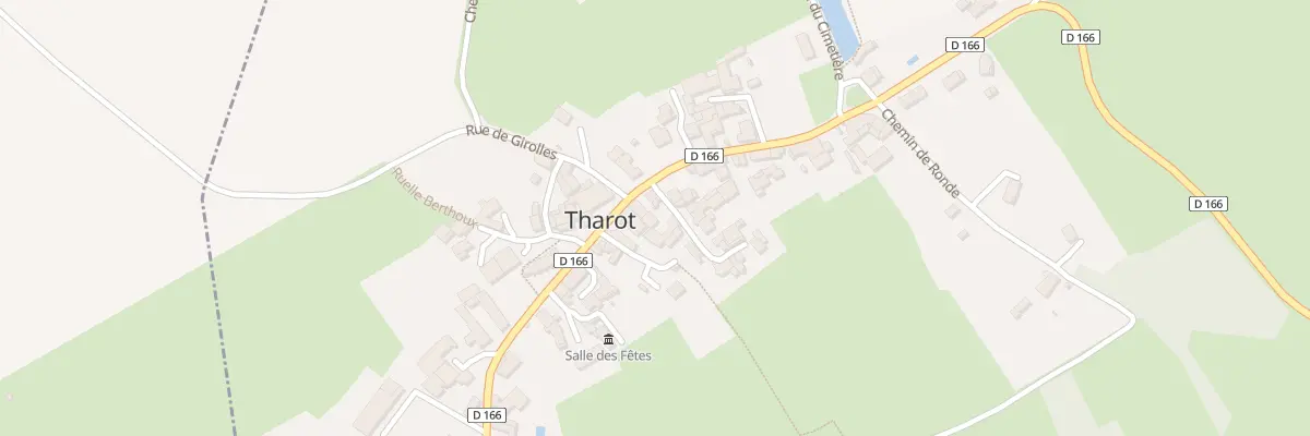 Plan du 1 Rle du Puits à Tharot