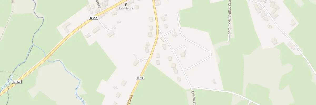 Plan du 9 Rte d’Island à Pontaubert