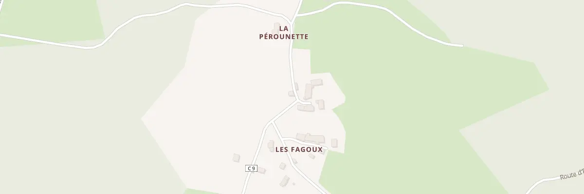 Plan du 5160 Esfagoux à Luc
